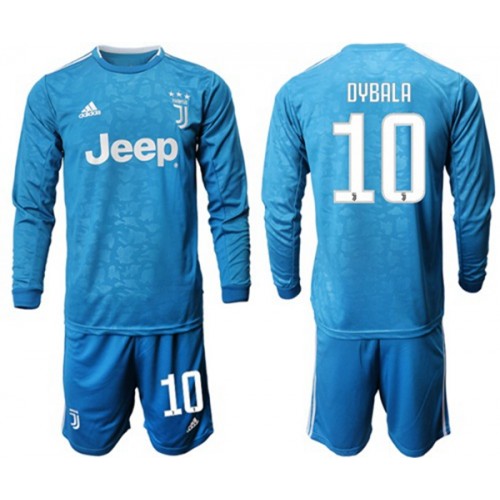 Juventus Dres DYBALA 10 Dječji Treći 2019/20 Dugim Rukavima Juventus Dres DYBALA 10 Dječji Treći 2019/20 Dugim Rukavima